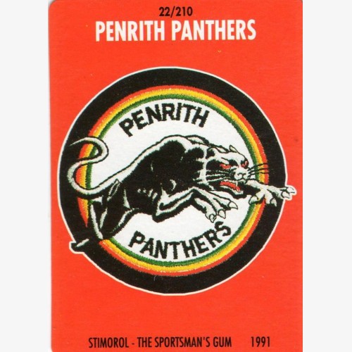 1991 Stimorol Team Set - Penrith Panthers