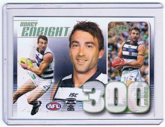 2016 Select AFL Footy Stars Case Card CC61 Corey Enright - Geelong Cats #148
