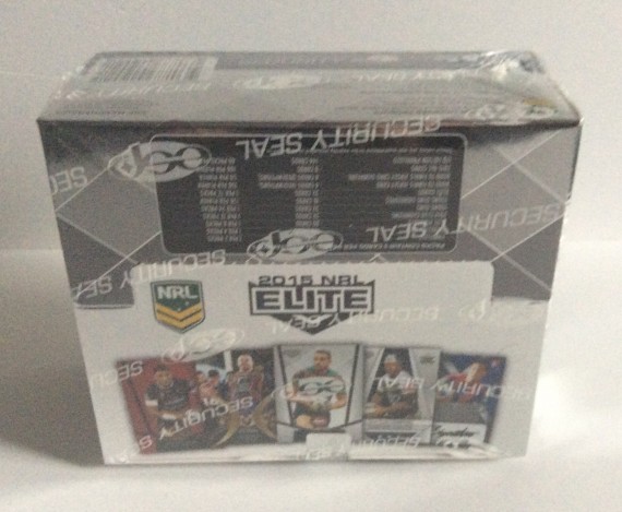 2015 NRL ESP ELITE SEALED BOX - 24 PACKS PER BOX - 9 CARDS PER PACK