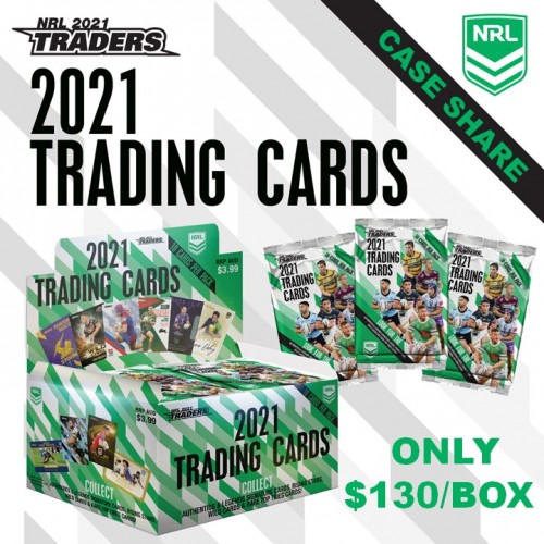 ​2021 NRL RUGBY LEAGUE TLA TRADERS CASE SHARE #1 BOX #8