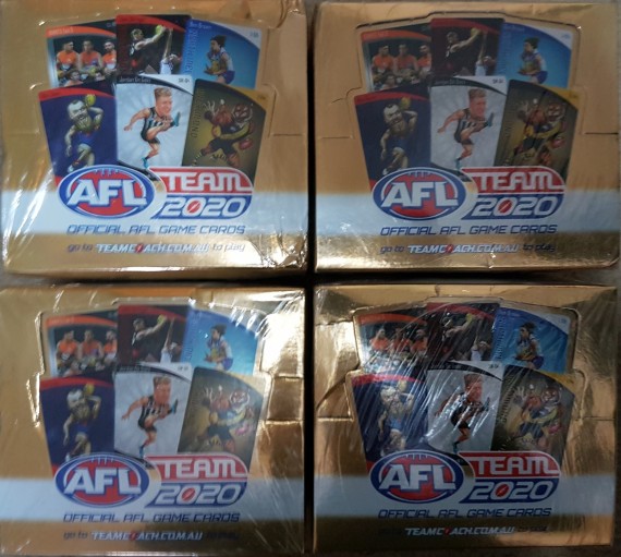 #1108 AFL 2020 TEAMCOACH 4 BOX BREAK - SPOT 5