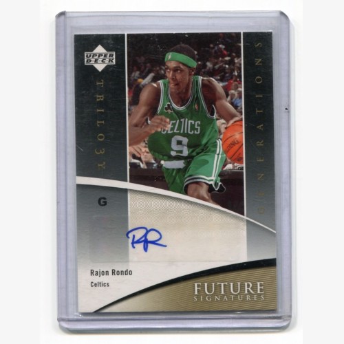 2006-07 Upper Deck Trilogy Generations Future Signatures #FSRR Rajon Rondo Autograph RARE Celtics