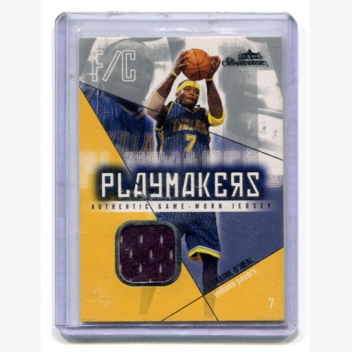 2004-05 Fleer Showcase Playmakers Jerseys #JO Jermaine O'Neal 109/300 - Indiana Pacers