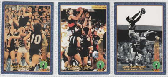 1994 AFL CAZALY CLASSICS -  100 PETER BOSUSTOW  🏉👀🏉 HERALD SUN 💨