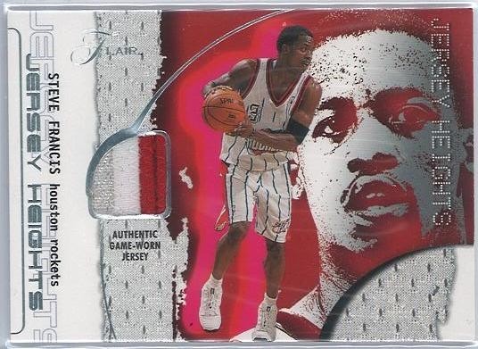 2001/02 FLAIR STEVE FRANCIS PATCH JERSEY HEIGHTS **3 COLOURS**