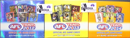 EUREKA SPORTS CARDS AFL  BREAK #44 - 2012/13/14 TEAMCOACH TEAM BREAK