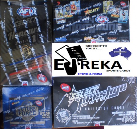 #162 EUREKA SPORTS CARDS AFL SELECT PRESTIGE HONOURS1 BREAK
