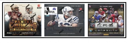 EUREKA SPORTS CARDS NFL BREAK #52 - 3 BOX PANINI NFL BREAK + GIVEAWAY