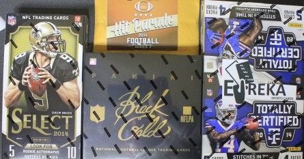 EUREKA SPORTS CARDS NFL 3 BOX  BREAK #115