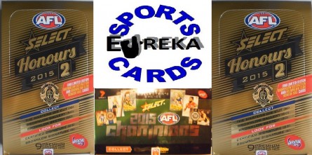 #178 EUREKA SPORTS CARDS AFL 2015 SELECT HONOURS CHAMPIONS BREAK