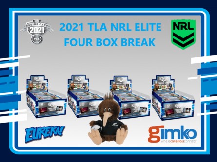 #1629 EUREKA NRL 2021 TLA ELITE 4 BOX BREAK