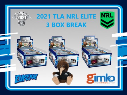 #1672 EUREKA NRL 2021 TLA ELITE 3 BOX BREAK
