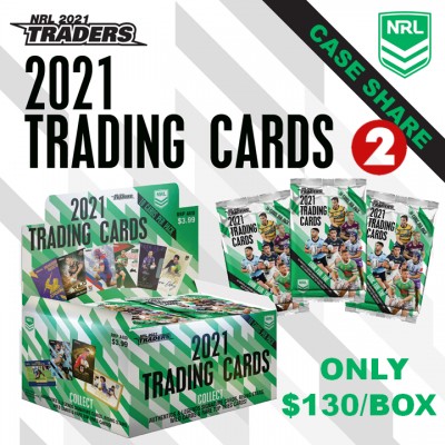 2021 NRL RUGBY LEAGUE TLA TRADERS CASE SHARE #2