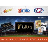 #2241 AFL FOOTBALL 2024 BRILLIANCE BOX BREAK - SPOT 5