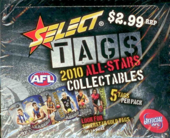 2010 Select Tags SEALED BOX (36 Packs)