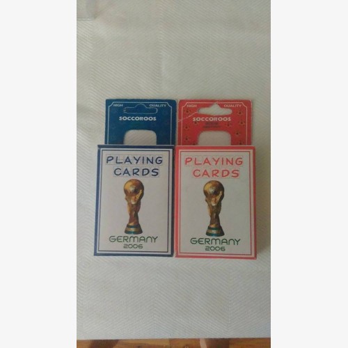 Socceroos Playing Cards 2006 Germany World Cup - BOTH EDITIONS - SOCCER