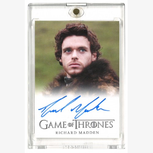 Game of Thrones S2 - Richard Madden "Robb Stark" Autograph