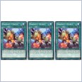 3 x Yu-Gi-Oh! Dinomist Charge (BOSH-EN063) - Common - NM-MINT - 1st Edition