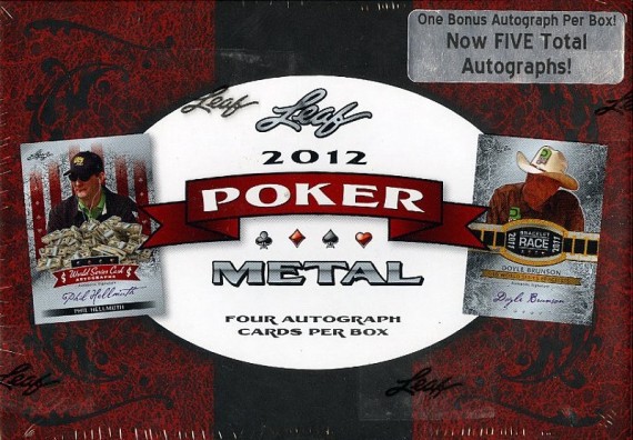 #621  2012 LEAF METAL POKER BREAK - SPOT 4