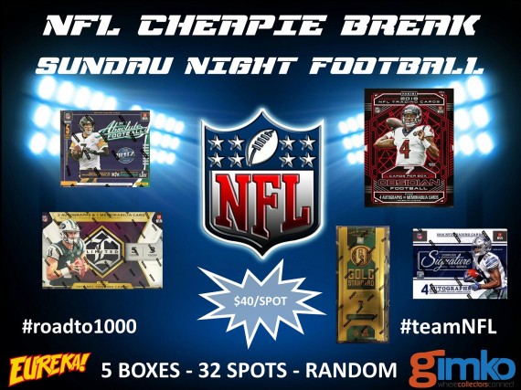 #983 NFL SUNDAY NIGHT FOOTBALL CHEAPIE BREAK - SPOT 13