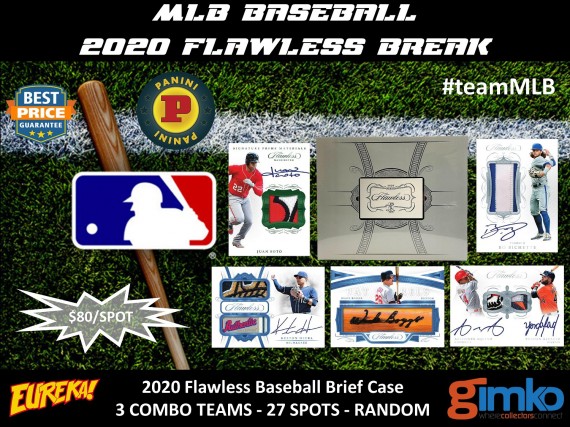 #1264 MLB 2020 FLAWLESS BASEBALL BREAK - SPOT 21