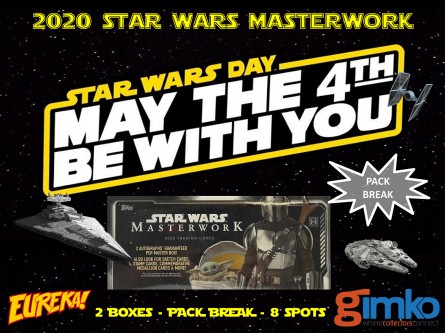 #1431 MAY THE 4TH BE WITH YOU STAR WARS MASTERWORK PACK BREAK