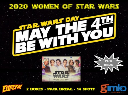 #1041 MAY THE 4TH BE WITH YOU WOMEN OF STAR WARS PACK BREAK