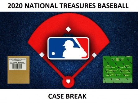 #1246 MLB 2020 NATIONAL TREASURES BASEBALL BREAK