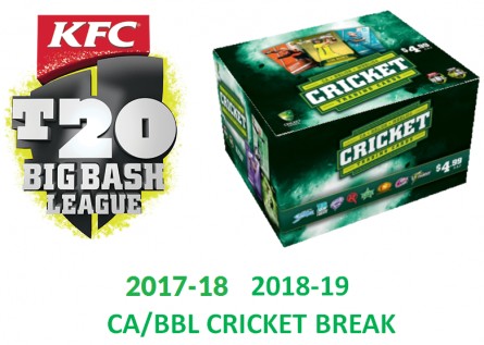 #903 2017-18 & 2018-19 CA/BBL CRICKET BREAK