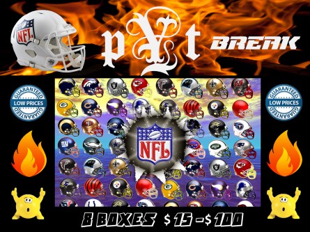 #942 NFL FOOTBALL 2019 CERTIFIED PYT BREAK