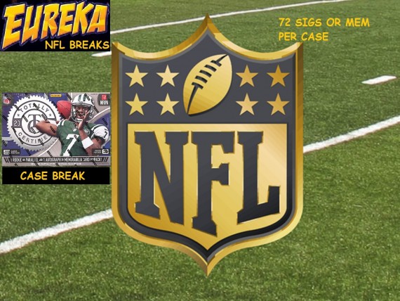 #339 EUREKA SPORTS CARDS NFL 2013 TOTALLY CERT CASE BREAK  - SPOT 24