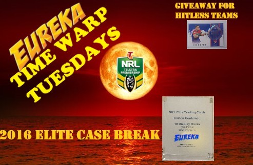 #1106 EUREKA NRL TIME WARP TUESDAY CASE BREAK - SPOT 7