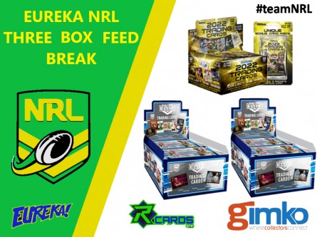 #2009 EUREKA NRL THREE BOX FEED BREAK