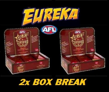 #416 EUREKA SPORTS CARDS AFL 2016 SELECT CERTIFIED BREAK