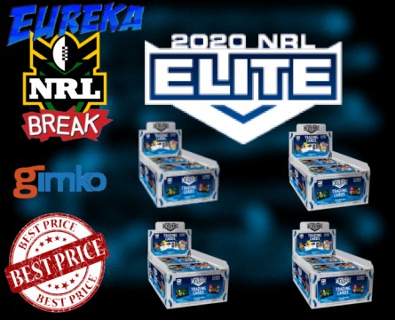 #1125 EUREKA NRL 2020 ELITE 4 BOX  BREAK