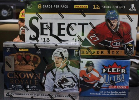 #193 EUREKA SPORTS CARDS NHL 3 BOX  BREAK