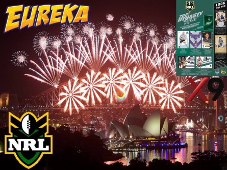 #218 EUREKA SPORTS CARDS NRL WELCOME TO 2016 CELEBRATION BREAK