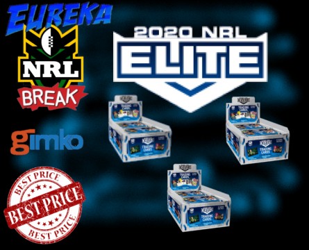 #1120 EUREKA NRL 2020 ELITE 3 BOX  BREAK