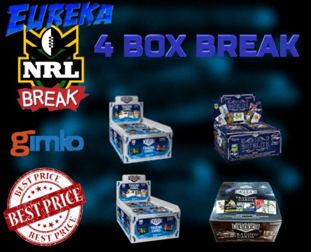 #1150 EUREKA NRL 4 BOX MIXER  BREAK