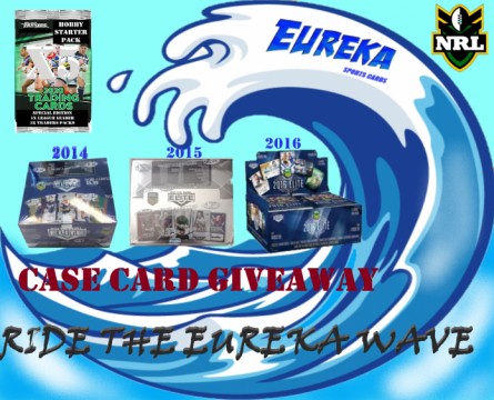 #1052 EUREKA SPORTS CARDS *RIDE THE WAVE*  NRL BREAK