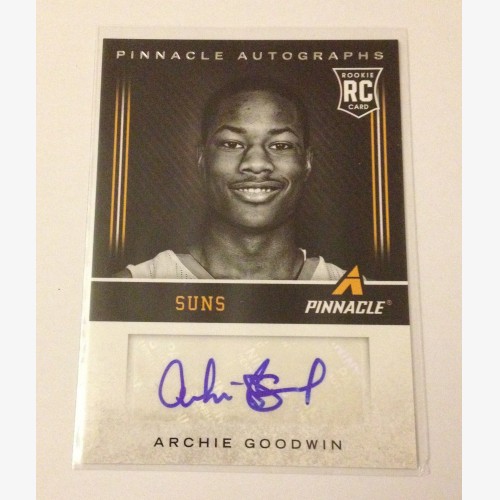 2013-14 Pinnacle RC Auto Autographs #18 Archie Goodwin
