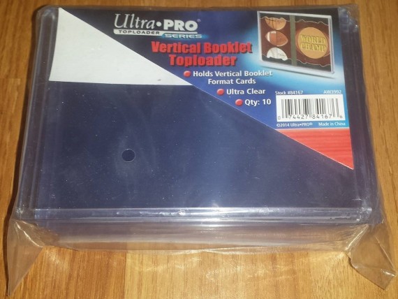 Ultra PRO Horizontal Booklet Toploader (10ct pack)