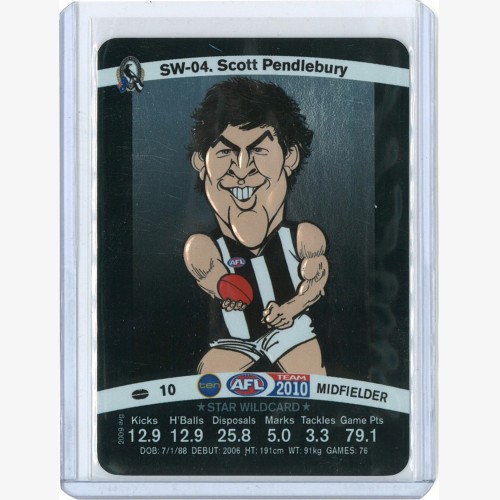 2010 TeamCoach  Star Wild SW-04 Scott Pendlebury - Collingwood Magpies