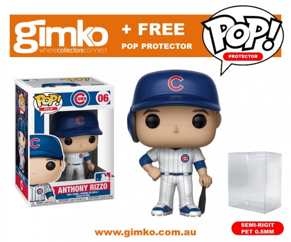MLB - Anthony Rizzo Pop! Vinyl (Cubs) + Protector
