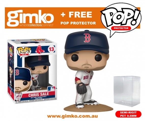 MLB - Chris Sale Pop! Vinyl (Red Sox) + Protector
