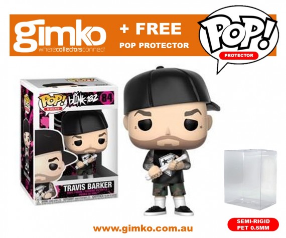 Blink 182 - Travis Barker Pop! Vinyl + Protector