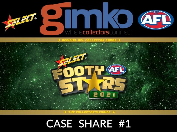 2021 SELECT AFL FOOTY STARS CASE SHARE #1 - BOX 11
