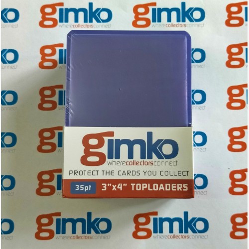 Gimko 3" X 4" 35pt Toploaders Ultra Clear (25ct pack)