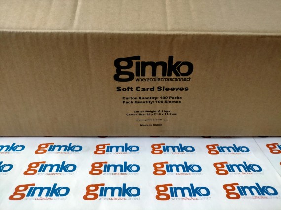 Gimko Soft Card Sleeves Ultra Clear (Case - 100 packs)