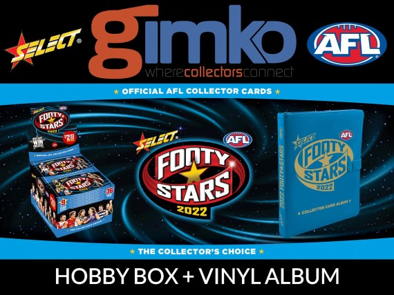 2022 Select AFL Footy Stars Hobby Box + Album Combo